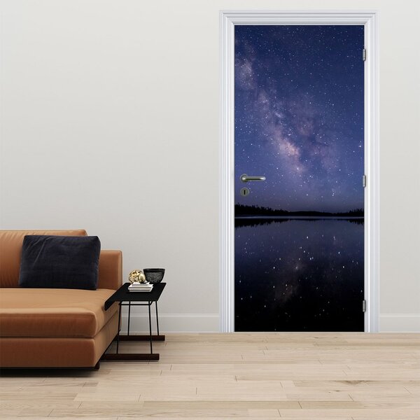 Foto tapeta za vrata - Noćno nebo (95x205cm)