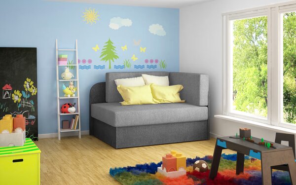 Mala sklopiva sofa ROSA, siva/tamnosiva