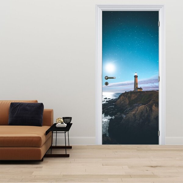 Foto tapeta za vrata - Svjetionik (95x205cm)