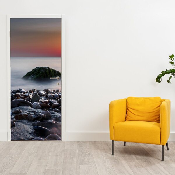 Foto tapeta za vrata - Na obali (95x205cm)
