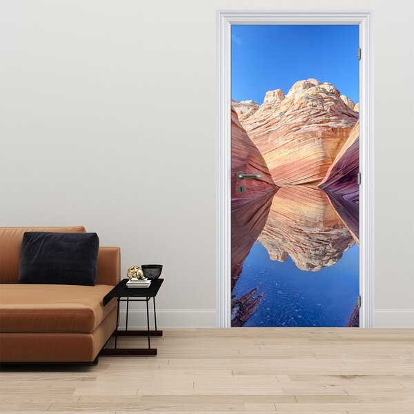 Foto tapeta za vrata - Arizonski valovi (95x205cm)