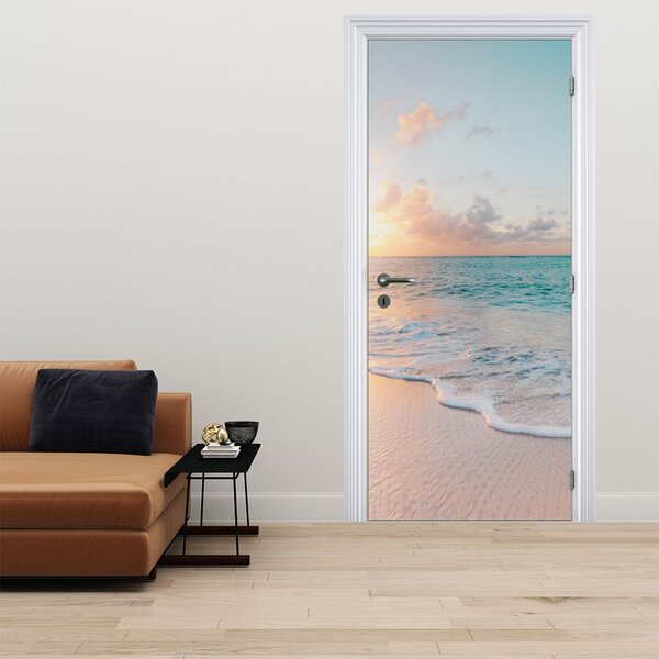 Foto tapeta za vrata - Plaža iz snova (95x205cm)