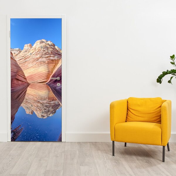 Foto tapeta za vrata - Arizonski valovi (95x205cm)