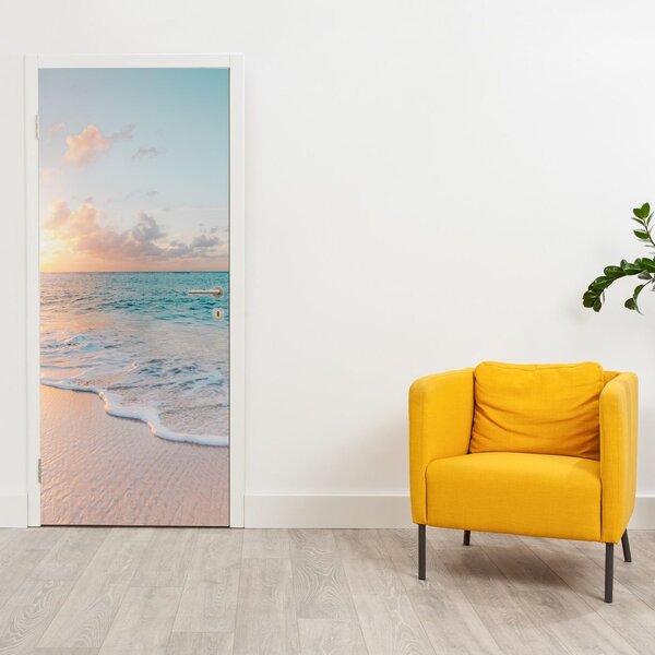 Foto tapeta za vrata - Plaža iz snova (95x205cm)