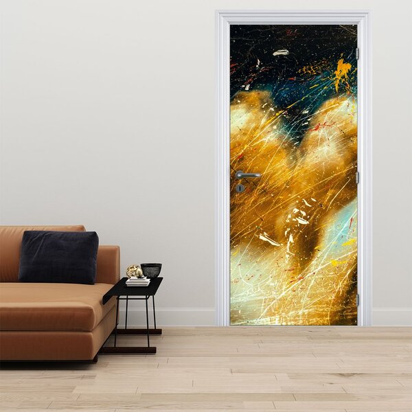 Foto tapeta za vrata - Anđeli koji se ljube (95x205cm)