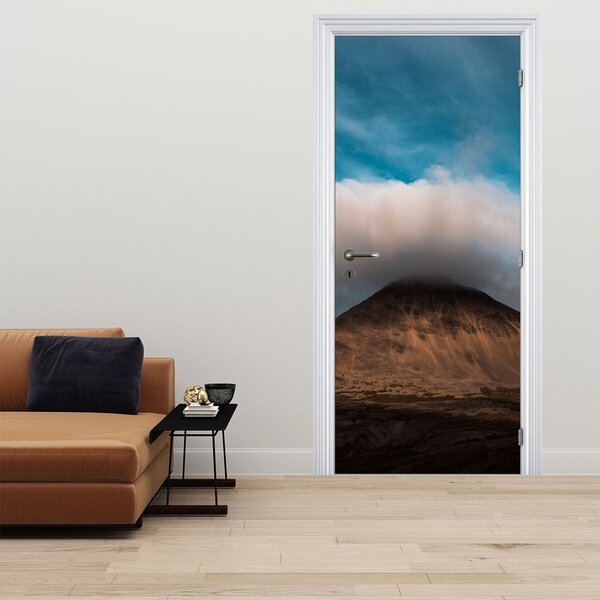 Foto tapeta za vrata - Oblak iznad vrha (95x205cm)