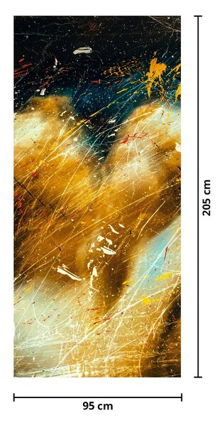 Foto tapeta za vrata - Anđeli koji se ljube (95x205cm)