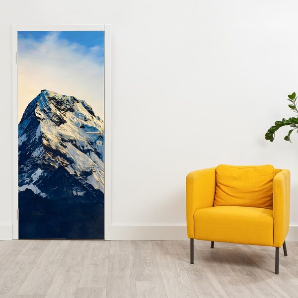 Foto tapeta za vrata - Snježne planine (95x205cm)