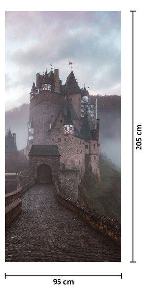 Foto tapeta za vrata - Dvorac Eltz (95x205cm)