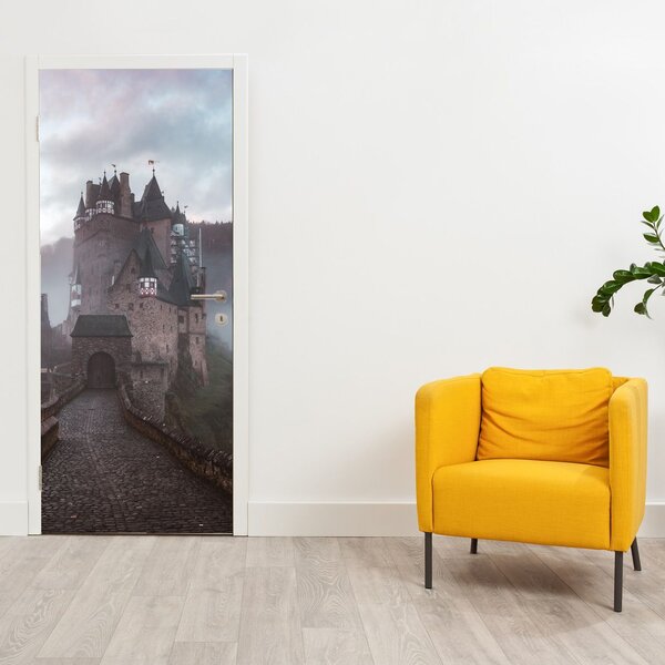 Foto tapeta za vrata - Dvorac Eltz (95x205cm)