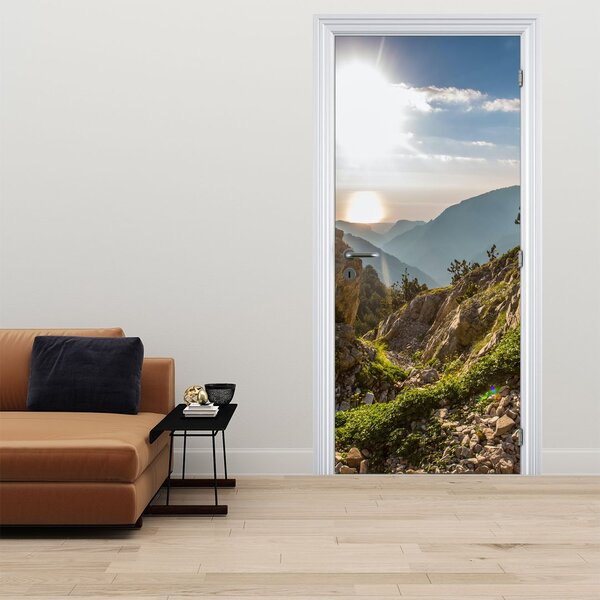 Foto tapeta za vrata - Planina Olimp (95x205cm)