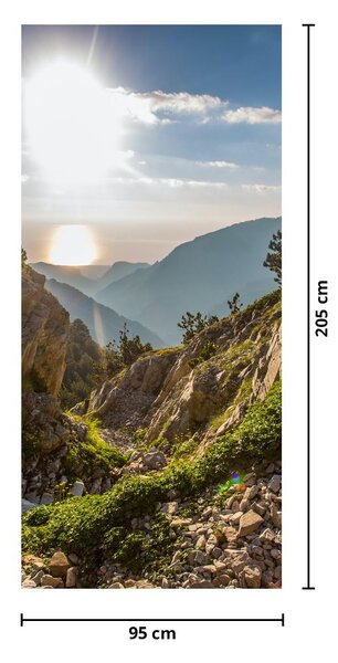 Foto tapeta za vrata - Planina Olimp (95x205cm)