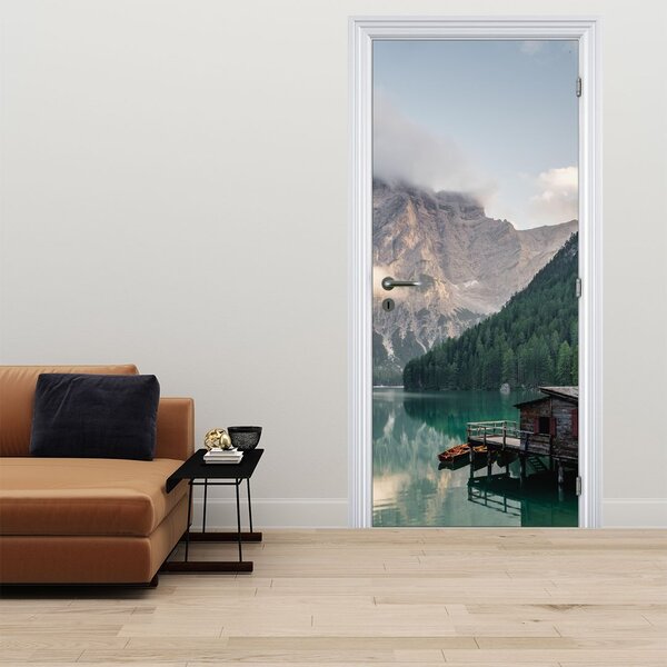 Foto tapeta za vrata - Lake Prags (95x205cm)