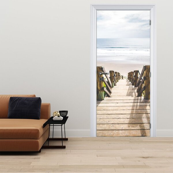 Foto tapeta za vrata - Ulaz na plažu (95x205cm)