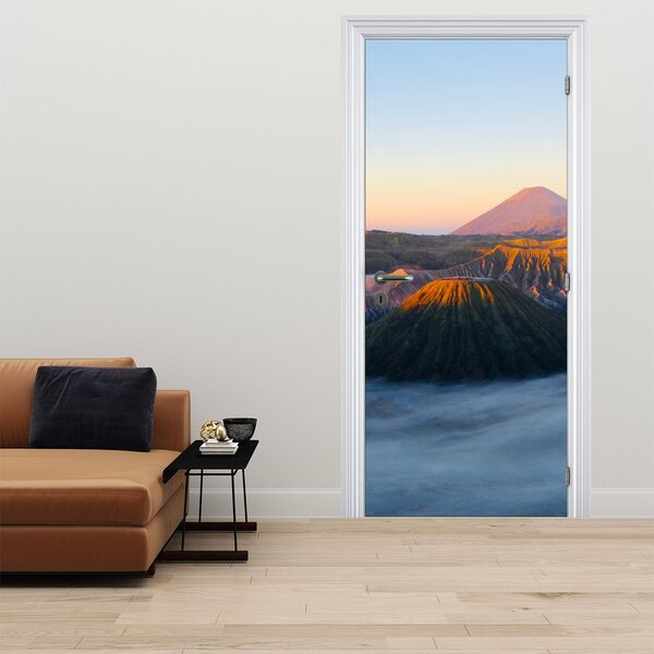 Foto tapeta za vrata - Mount Bromo u Indoneziji (95x205cm)