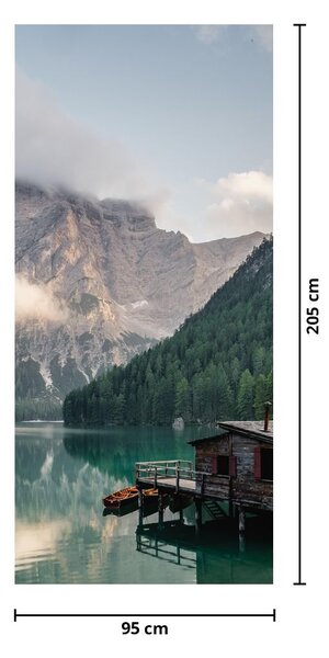 Foto tapeta za vrata - Lake Prags (95x205cm)