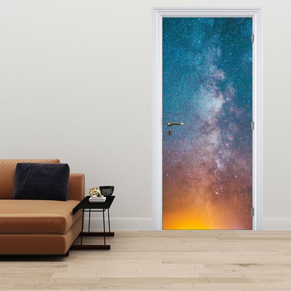 Foto tapeta za vrata - Mliječni put (95x205cm)