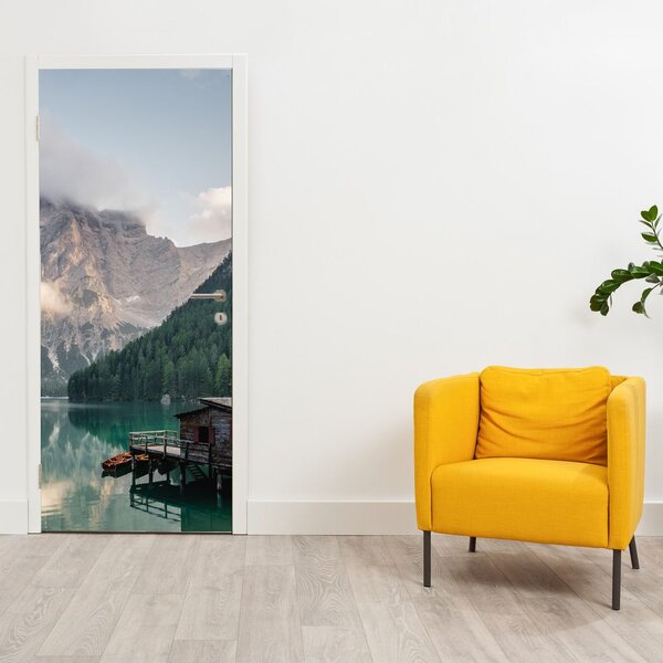 Foto tapeta za vrata - Lake Prags (95x205cm)