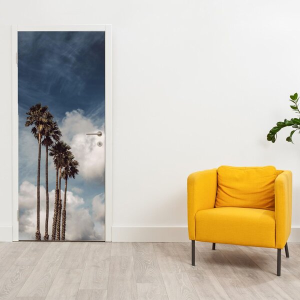 Foto tapeta za vrata - Palmina drama (95x205cm)