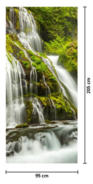 Foto tapeta za vrata - Slap (95x205cm)
