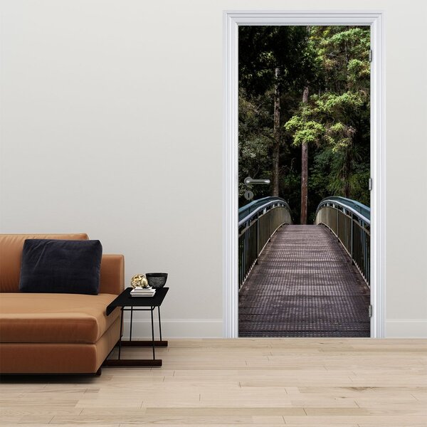 Foto tapeta za vrata - Most (95x205cm)