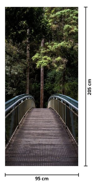 Foto tapeta za vrata - Most (95x205cm)
