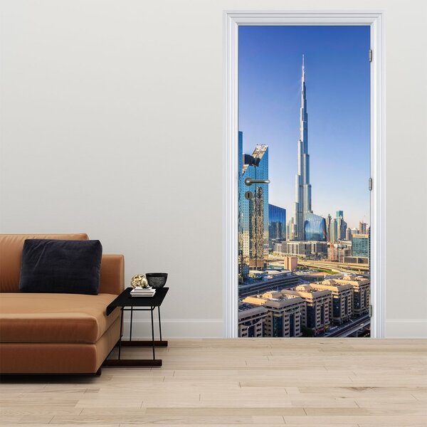 Foto tapeta za vrata - Dubajsko jutro (95x205cm)