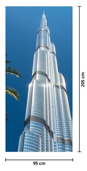 Foto tapeta za vrata - Burj Khalifa (95x205cm)