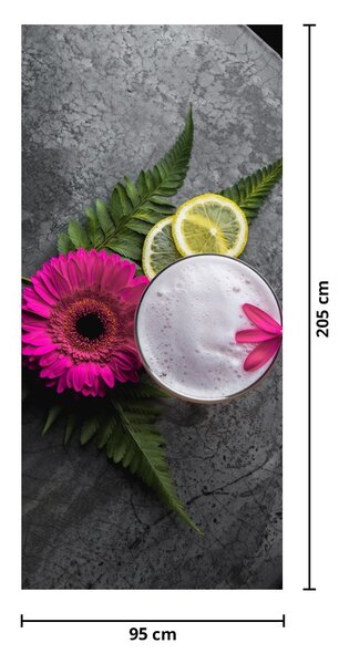 Foto tapeta za vrata - Noć u Bangkoku (95x205cm)