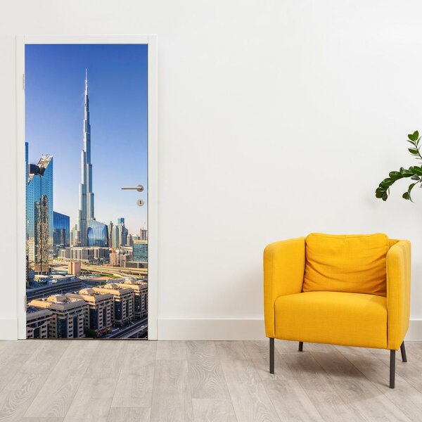 Foto tapeta za vrata - Dubajsko jutro (95x205cm)