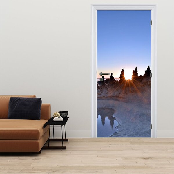 Foto tapeta za vrata - Pješčani krajolik (95x205cm)