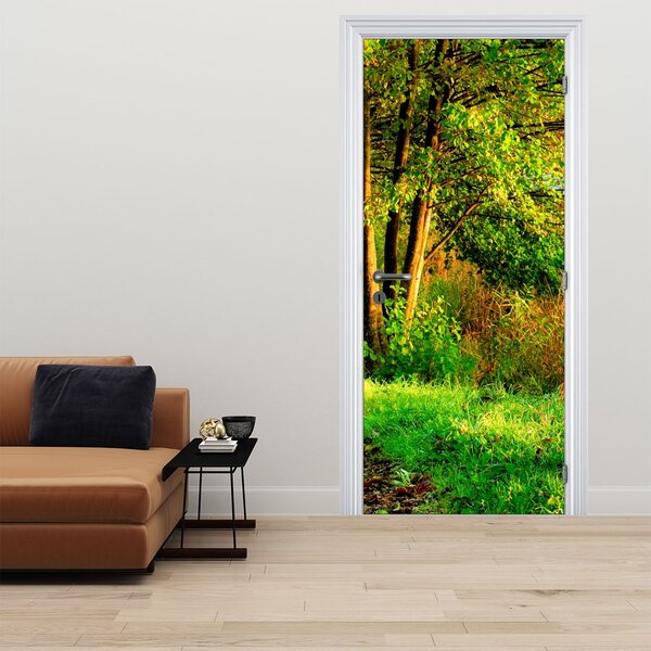 Foto tapeta za vrata - Staza uz vodu (95x205cm)