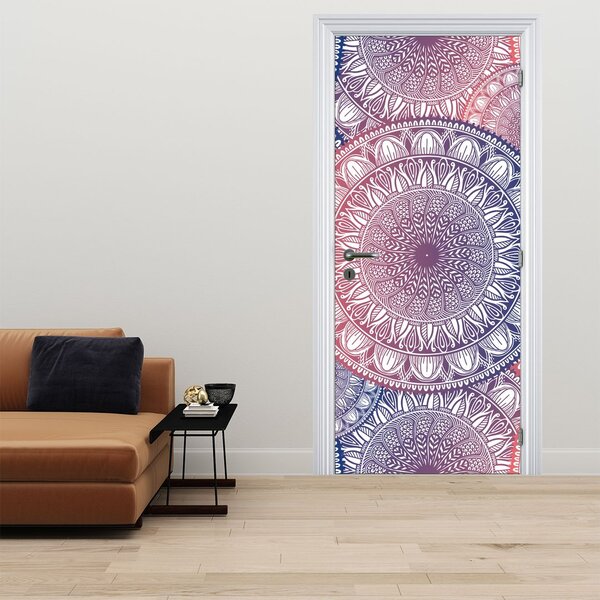 Foto tapeta za vrata - Mandale (95x205cm)