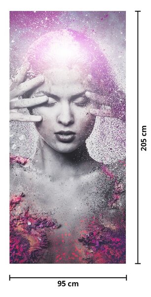Foto tapeta za vrata - Energija (95x205cm)