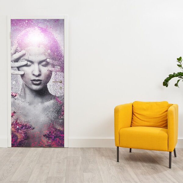 Foto tapeta za vrata - Energija (95x205cm)