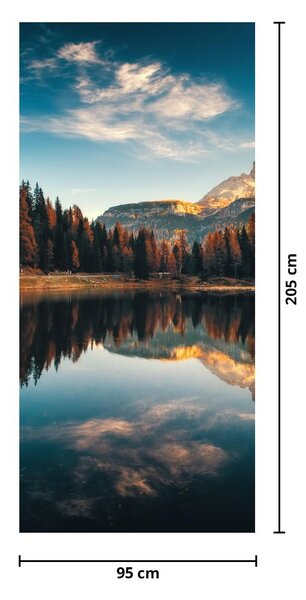Foto tapeta za vrata - Alpe (95x205cm)