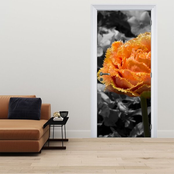 Foto tapeta za vrata - Cvijet (95x205cm)