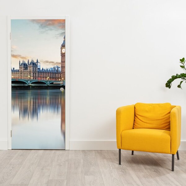 Foto tapeta za vrata - Londonski Houses of Parliament (95x205cm)