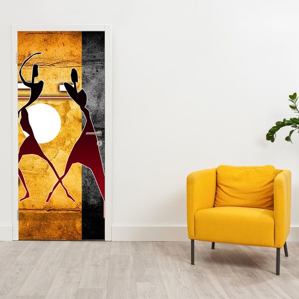 Foto tapeta za vrata - Antičko slikarstvo (95x205cm)