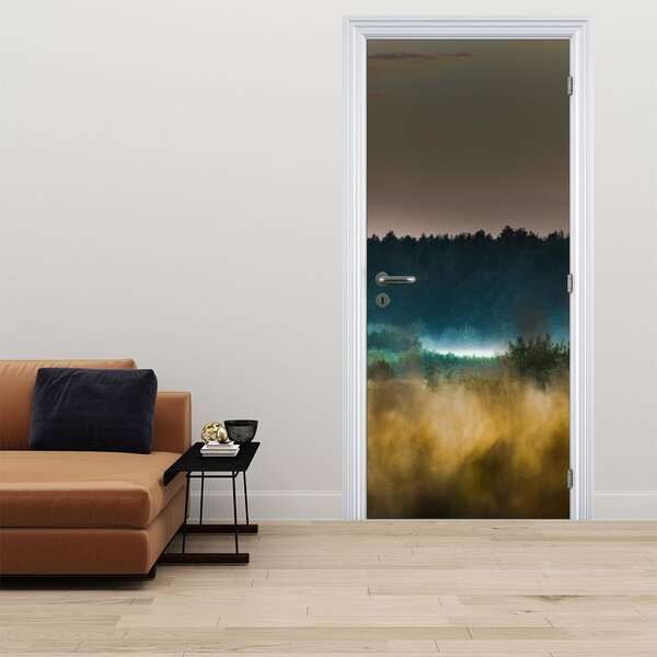 Foto tapeta za vrata - Planinski krajolik (95x205cm)