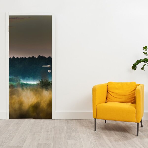 Foto tapeta za vrata - Planinski krajolik (95x205cm)