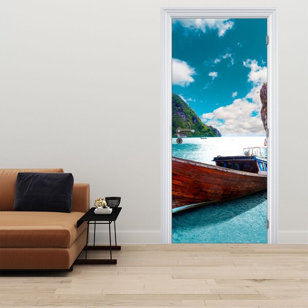 Foto tapeta za vrata - Raj na zemlji (95x205cm)