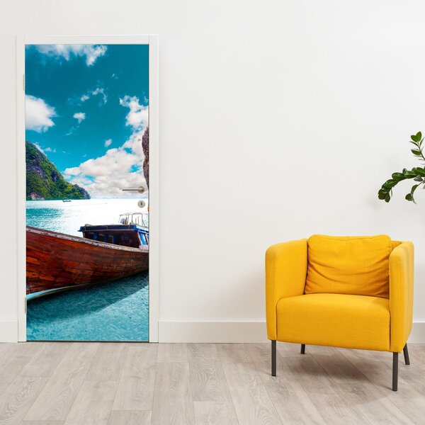 Foto tapeta za vrata - Raj na zemlji (95x205cm)