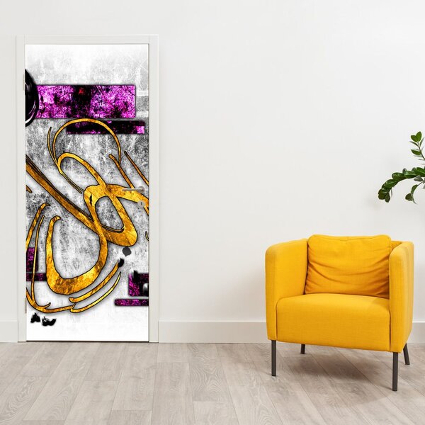 Foto tapeta za vrata - Apstrakcija (95x205cm)
