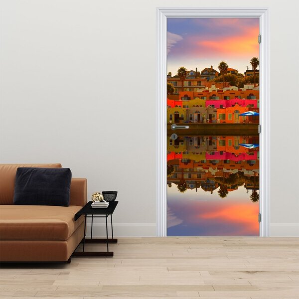 Foto tapeta za vrata - Mjesto za ljetno kupanje (95x205cm)