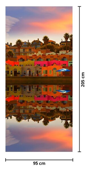 Foto tapeta za vrata - Mjesto za ljetno kupanje (95x205cm)