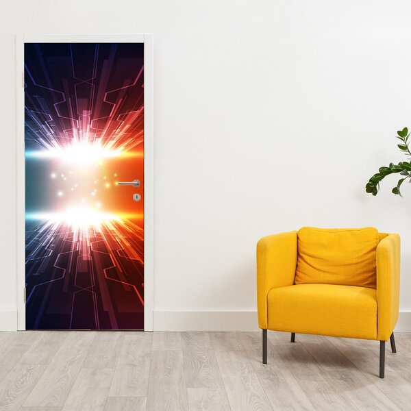 Foto tapeta za vrata - Aktivna energija (95x205cm)