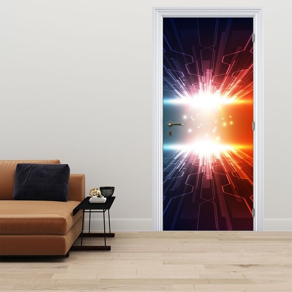 Foto tapeta za vrata - Aktivna energija (95x205cm)