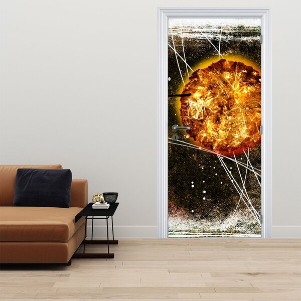 Foto tapeta za vrata - slikarstvo iz antičkog doba (95x205cm)