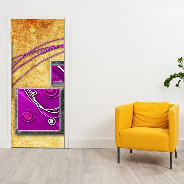 Foto tapeta za vrata - Apstrakcija (95x205cm)